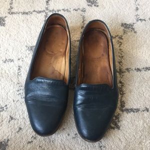 Dieppa Restrepo navy leather loafers size 37
